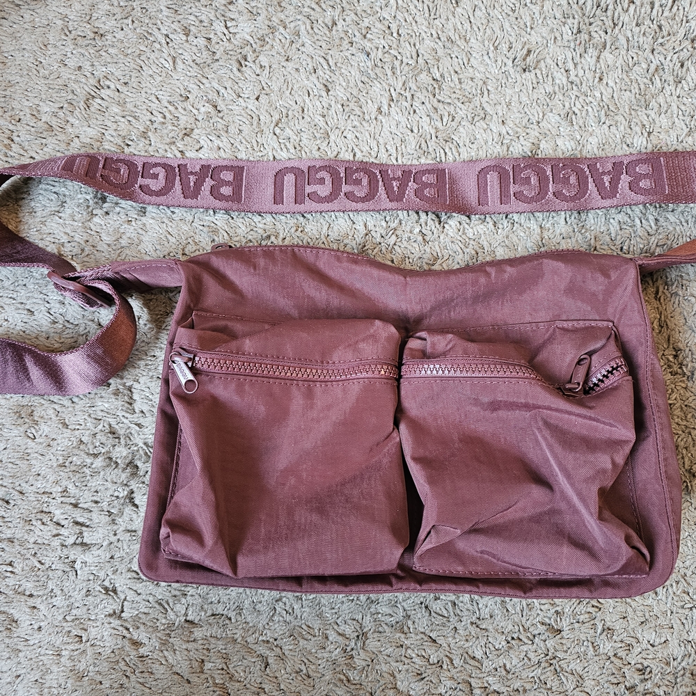 Baggu Crossbody Cargo Mahogany